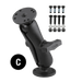 RAM Mounts Kits (size: C) RAM-103U-B-2461